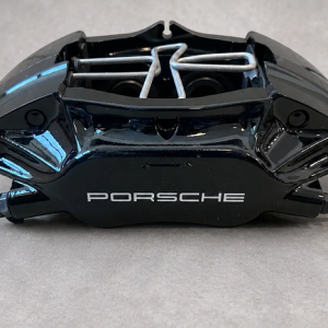 Porsche Black Brake Caliper